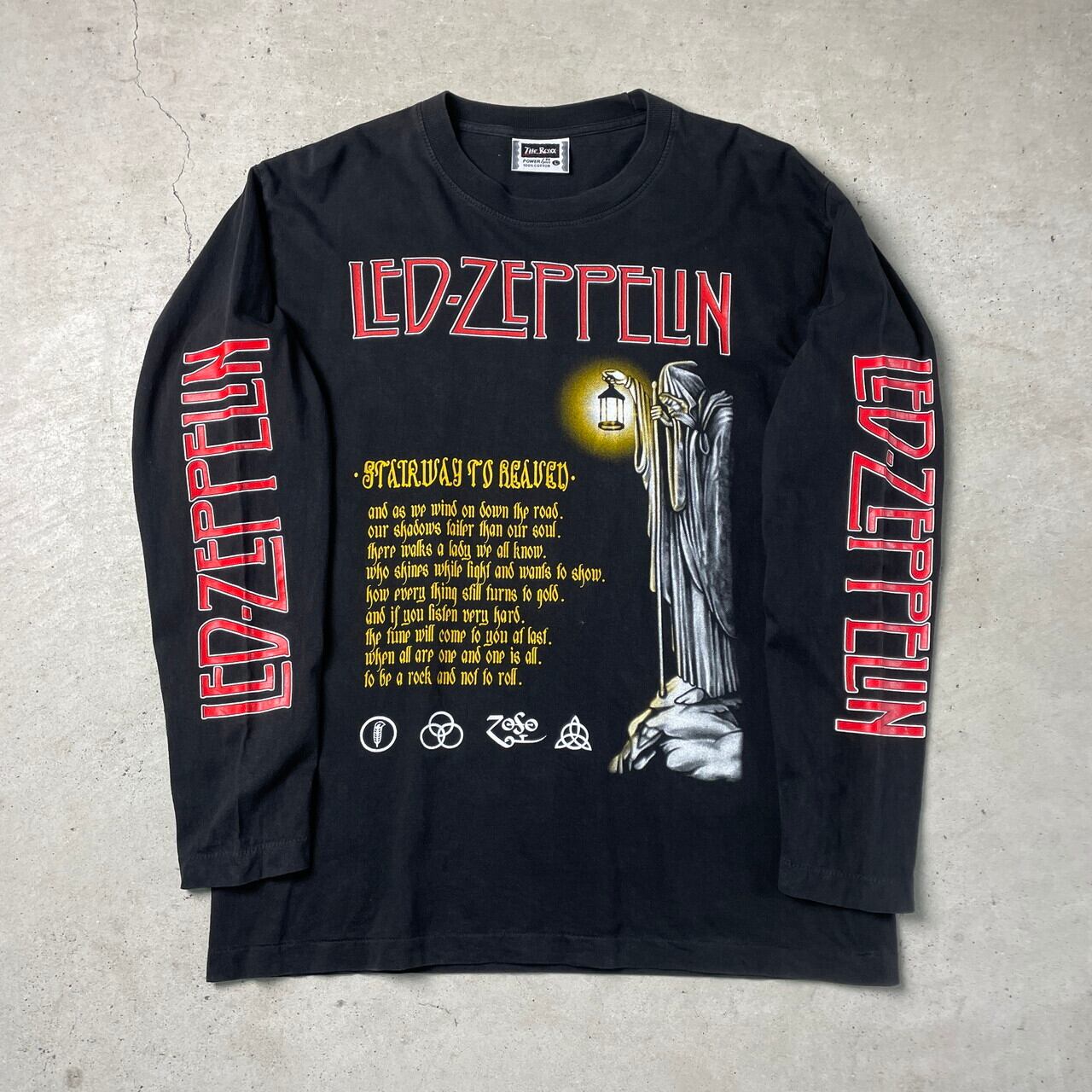 LED ZEPPELIN レッドツェッペリン バンドTシャツ ロングTシャツ メンズ 