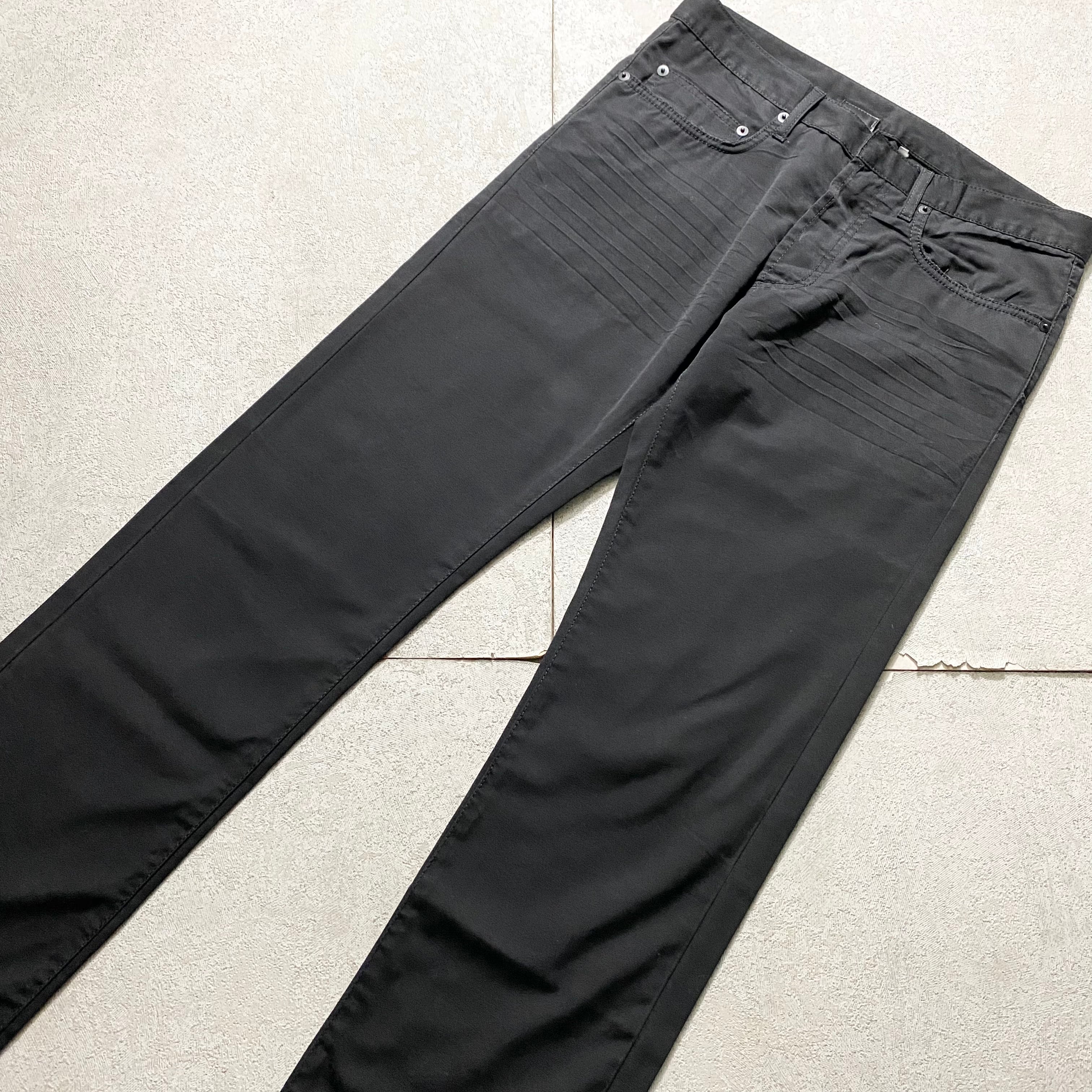 2005SS DIOR HOMME black slim pants | NOIR ONLINE