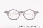 Filton メガネ Aiguille03 Col.2 ラウンド エギーユ03 フィルトン 正規品