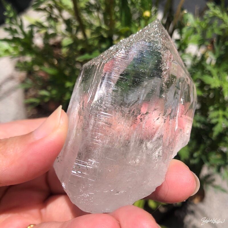 ヒマラヤ水晶 ガネッシュヒマール レインボークォーツ ガネーシュヒマール（ヒマラヤ水晶）レインボー | BIZEN Crystals