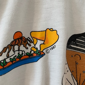 【DeeDee】 80s プリント DUCK MANIA Tシャツ カナダ製 CANADA