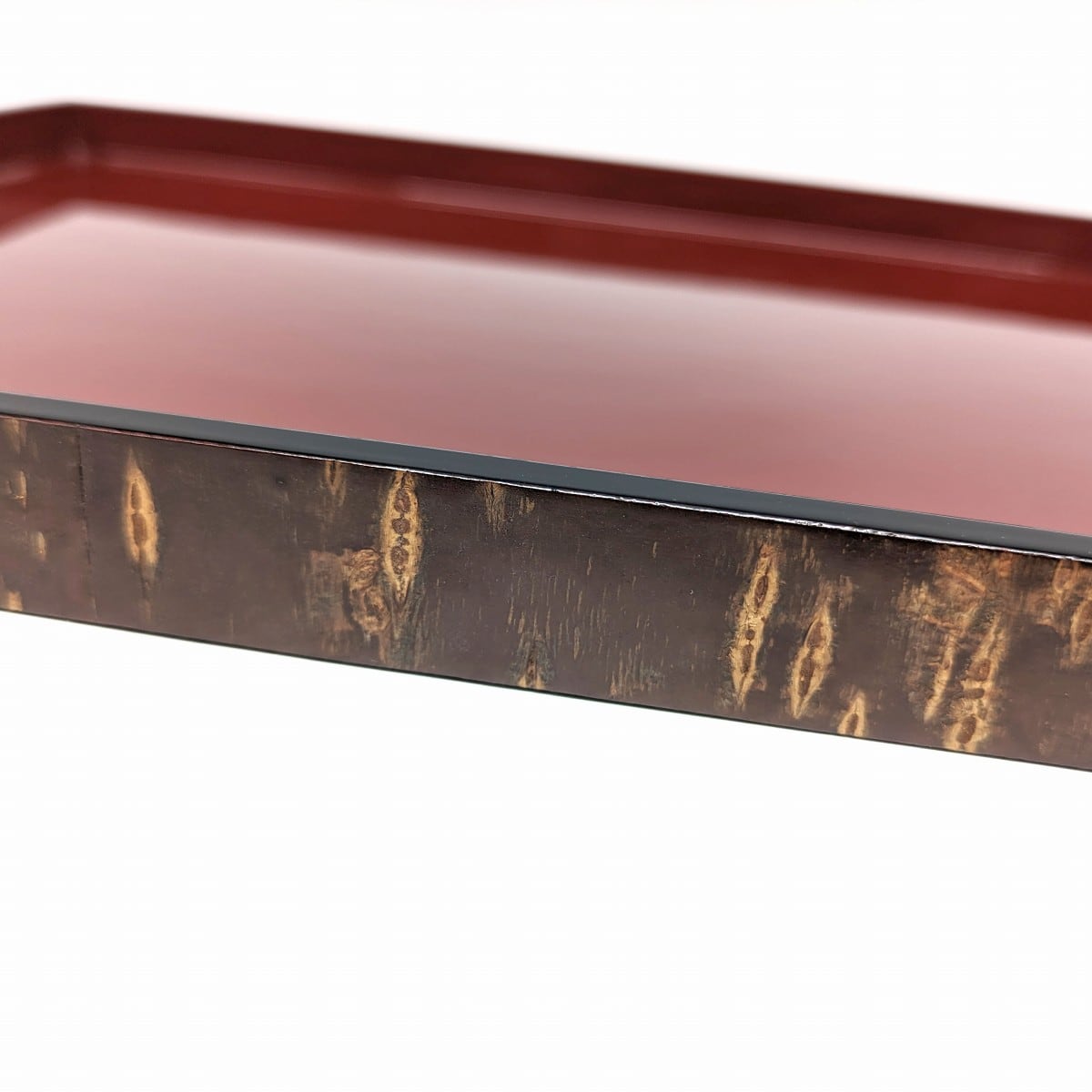 樺細工・桜皮細工・角盆・お盆・トレー・No.230907-25・梱包サイズ80