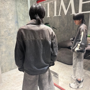 【AMIRI】LEA BONES DNM BLOUSON