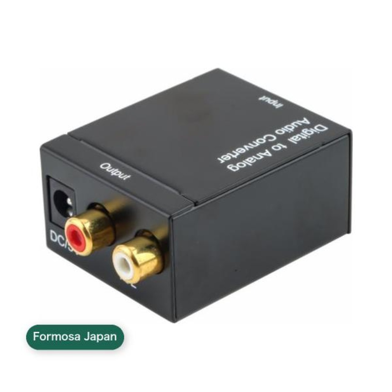 Formosa Japan トスリンク SPDIF 同軸 Coaxial デジタル 音声 to コンポーネント アナログ オーディオ 変換 コンバータ