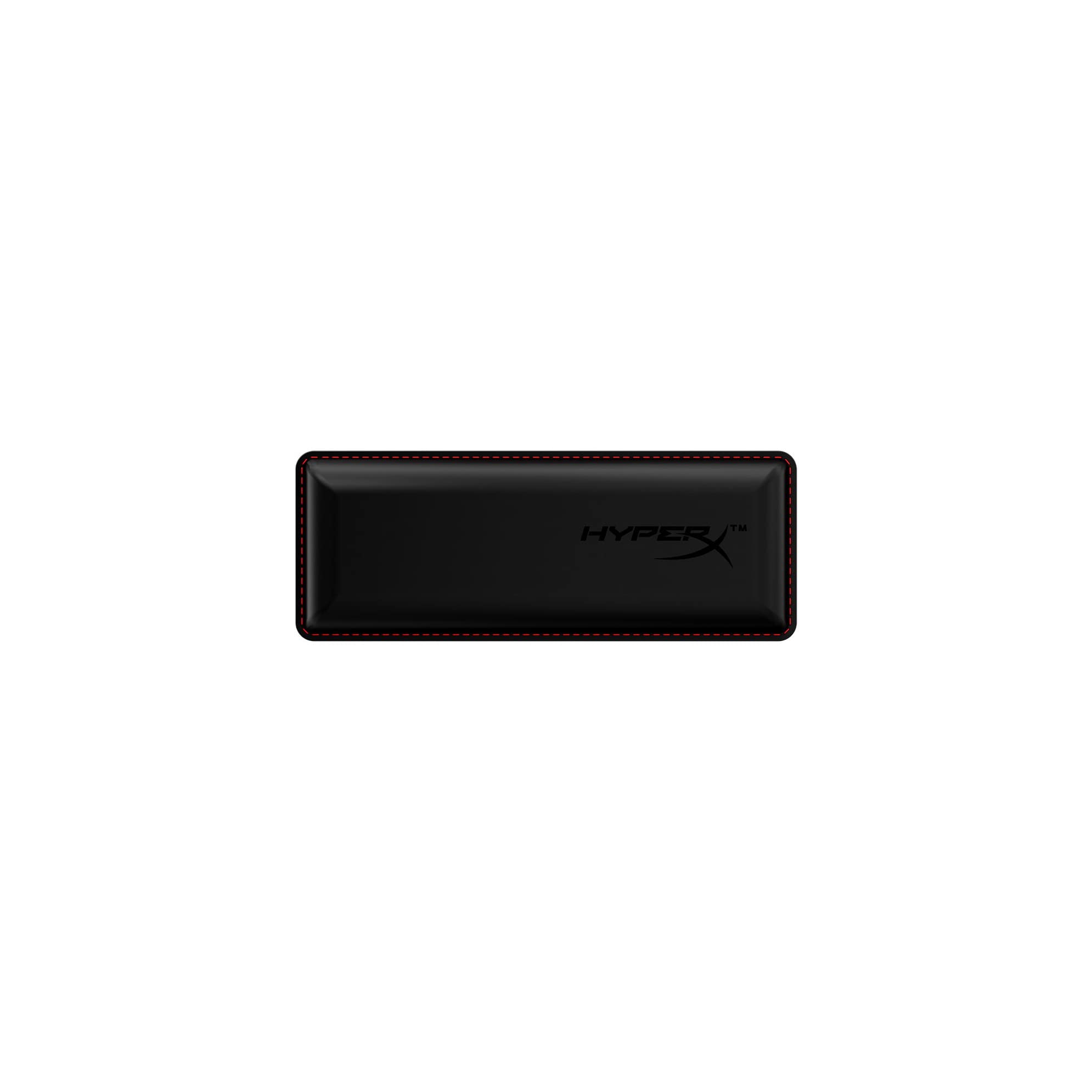 【新着特価】HyperX Wrist Rest リストレスト マウス 疲労軽減 低反発クッション 人間工学デザイン 2年 4Z7X2AA ブラック