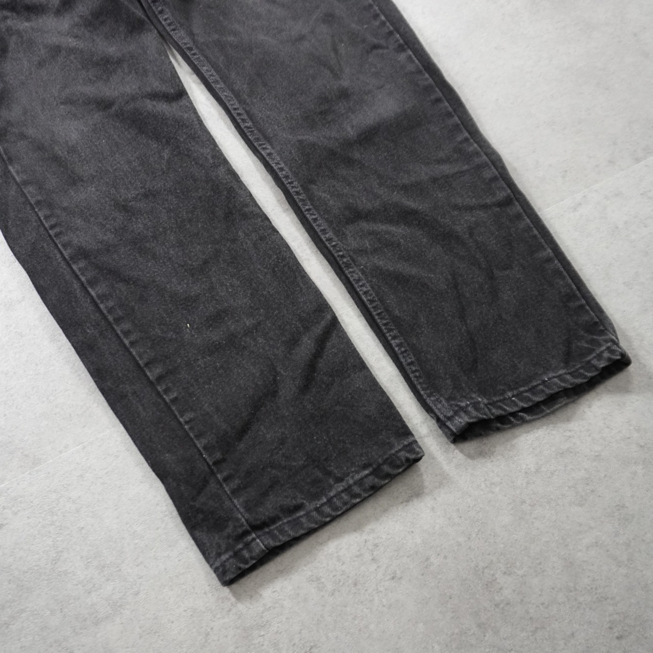 Levi's 505 black denim "made in USA" W36L30 古着 - 8
