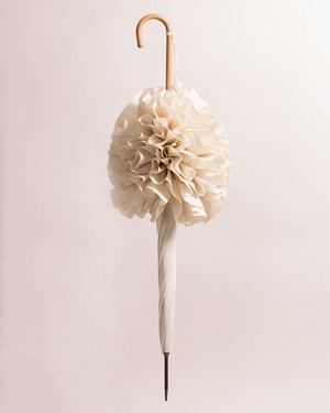 Frill Lady Umbrellas　　　fay-40  Ivory　傘