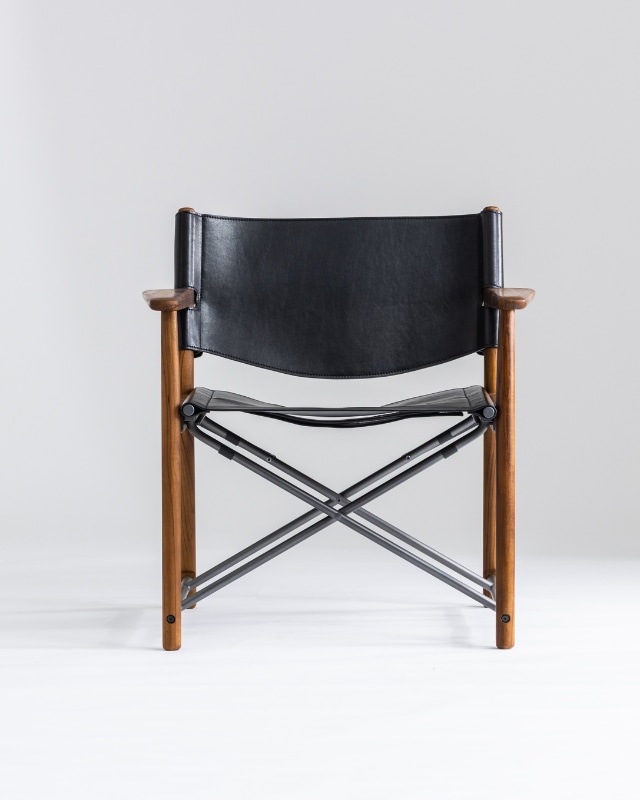 【限定】Lounge Chair Deck BK Leather