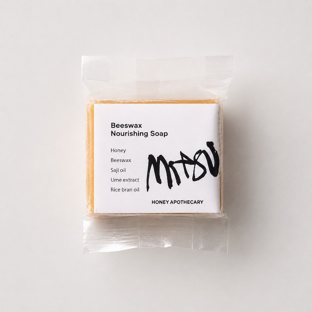 ミツ石鹸【KEEP YOUR SKIN HEALTHY】　Beeswax Nourishing Soap 65g