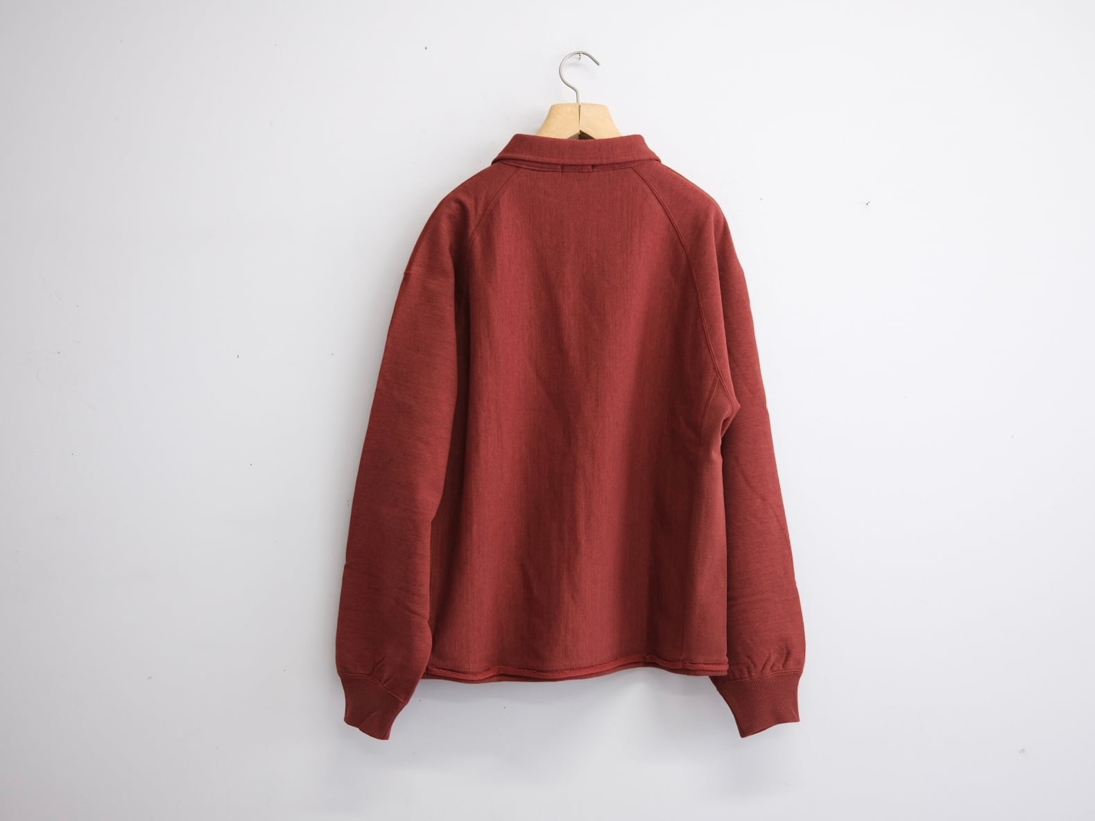 ULTERIOR” FADED SILKY TERRY RW HALF ZIP P/O” | Lapel online store