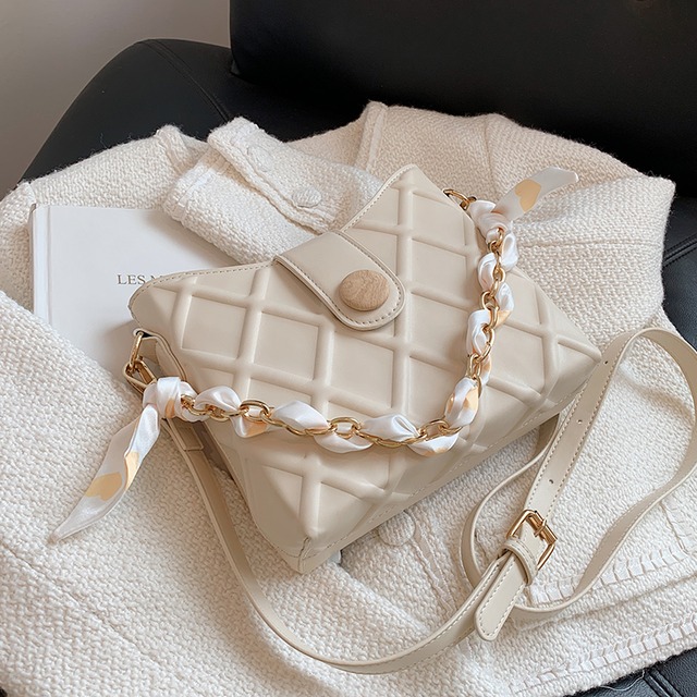 レディースサマー 夏物 スクウェア メッセンジャーバッグ 手作りハンドバック23867092087