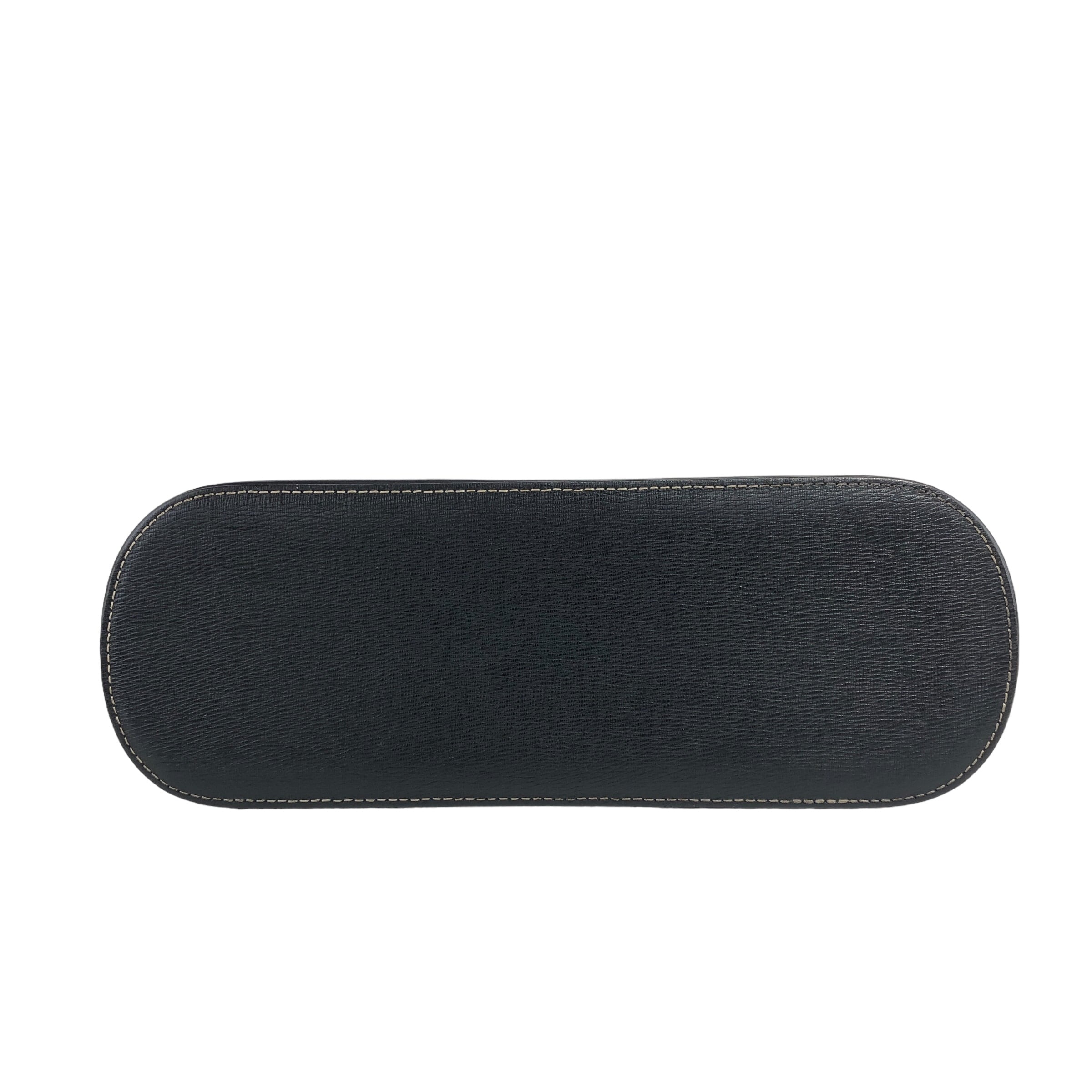 BURBERRY バーバリー ハンドバッグ ブラック ロゴプレート