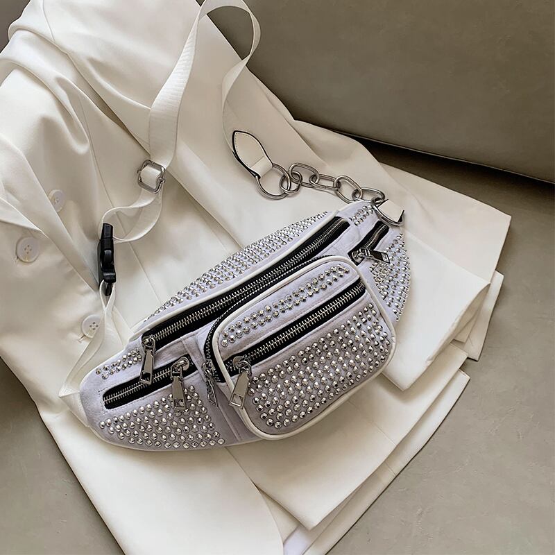 スモールバッグレディースバッグ2020夏の新しいトレンドラインワイルドチェーンメッセンジャーバッグネット赤ファッションチェストバッグウエストバッグ Tiancai_Wing_Bag4216328