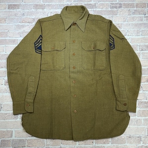 1940s US ARMY WOOL SHIRT