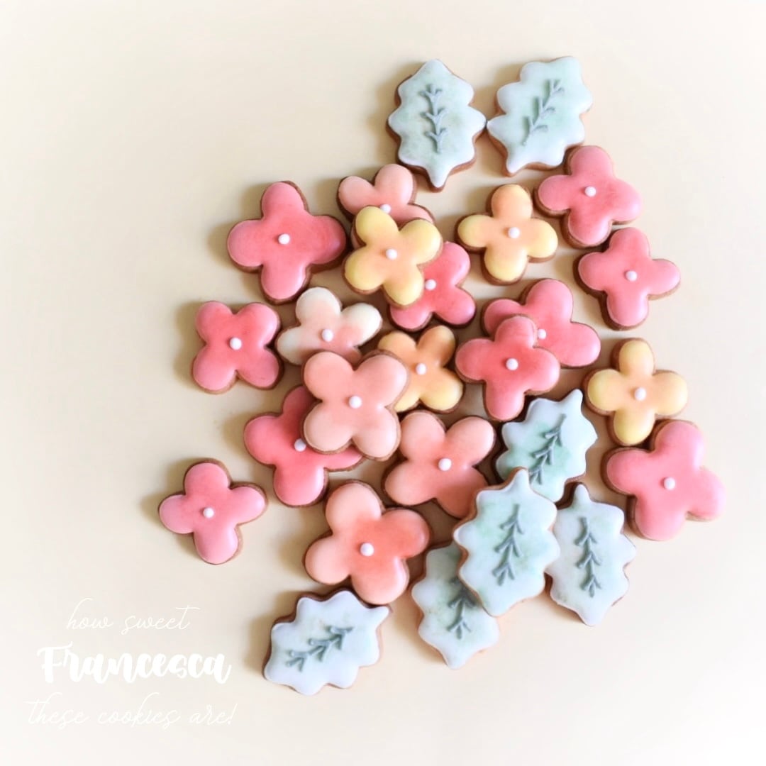 金木犀のアイシングクッキー | Francesca von Sweets