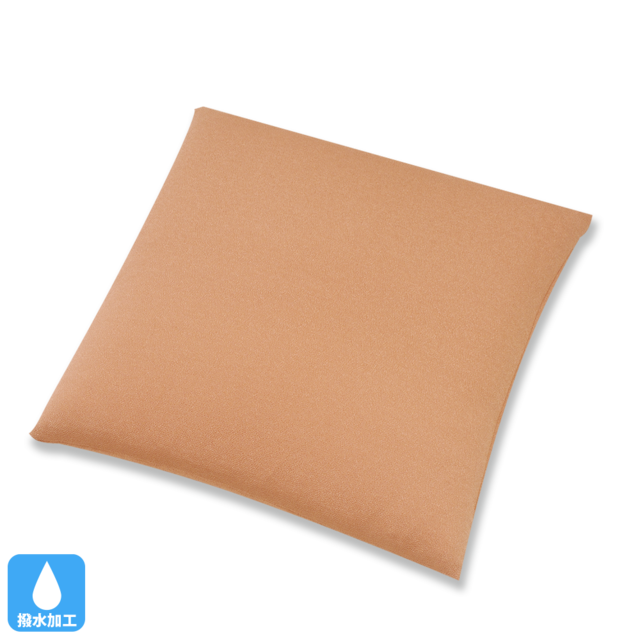 ちりめん無地　小座布団（カバーのみ）　AK（あかね）45×45