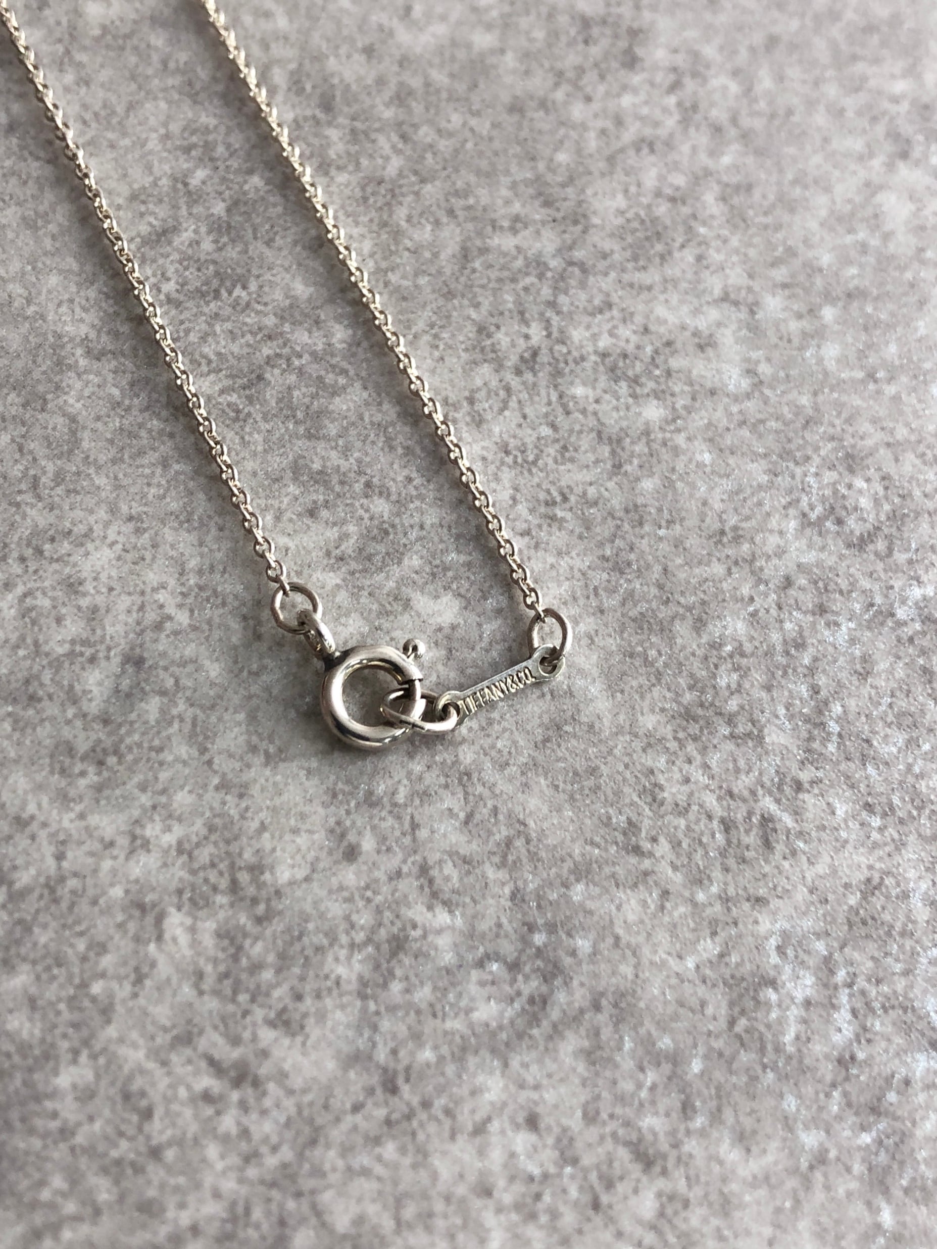 Tiffany & Co. ティファニー ネックレス シルバー ビーン 925 vintage