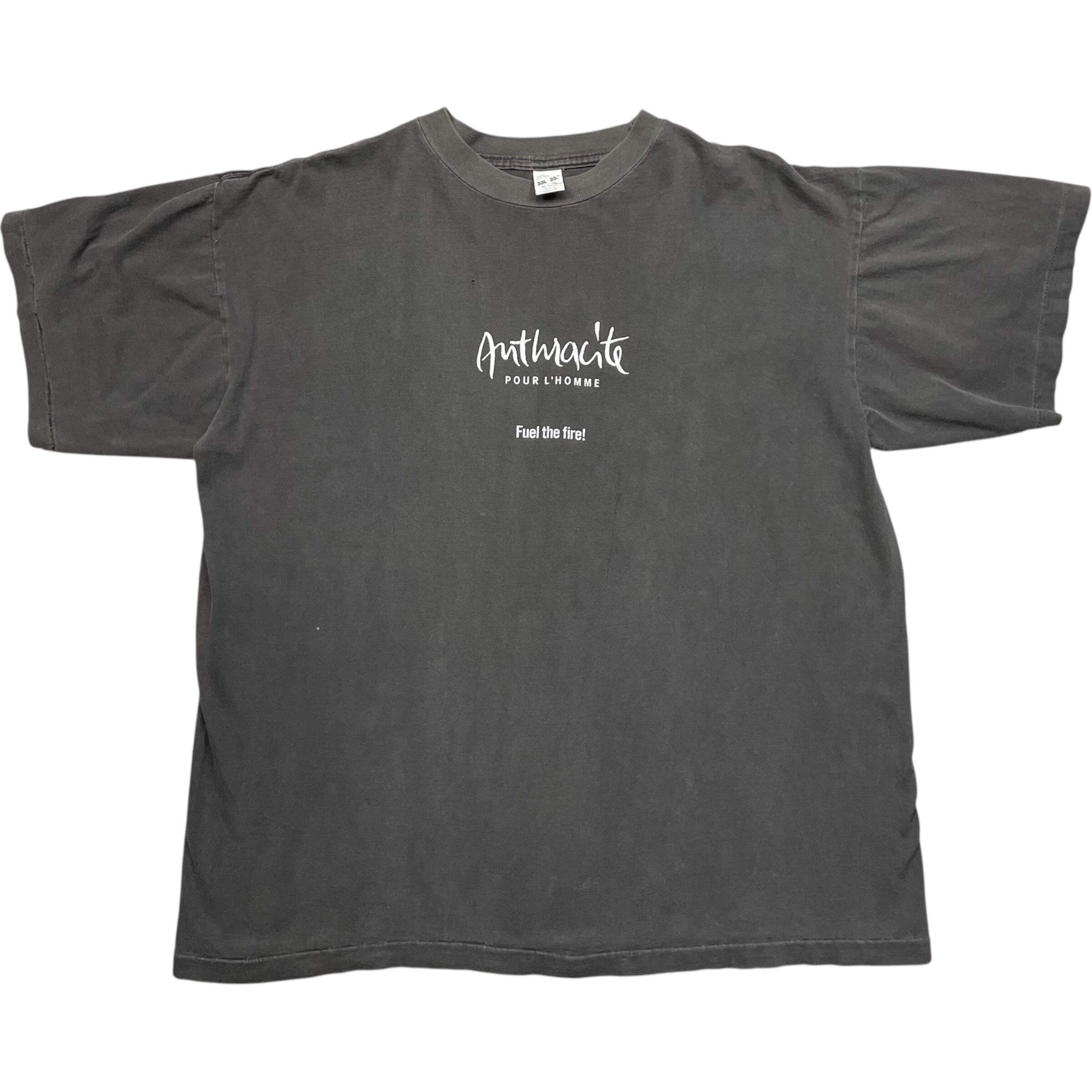 《XL》JUN JUL Tシャツ メッセージ フロントプリント ブラック シングルステッチ 90年代 vintage no.8584