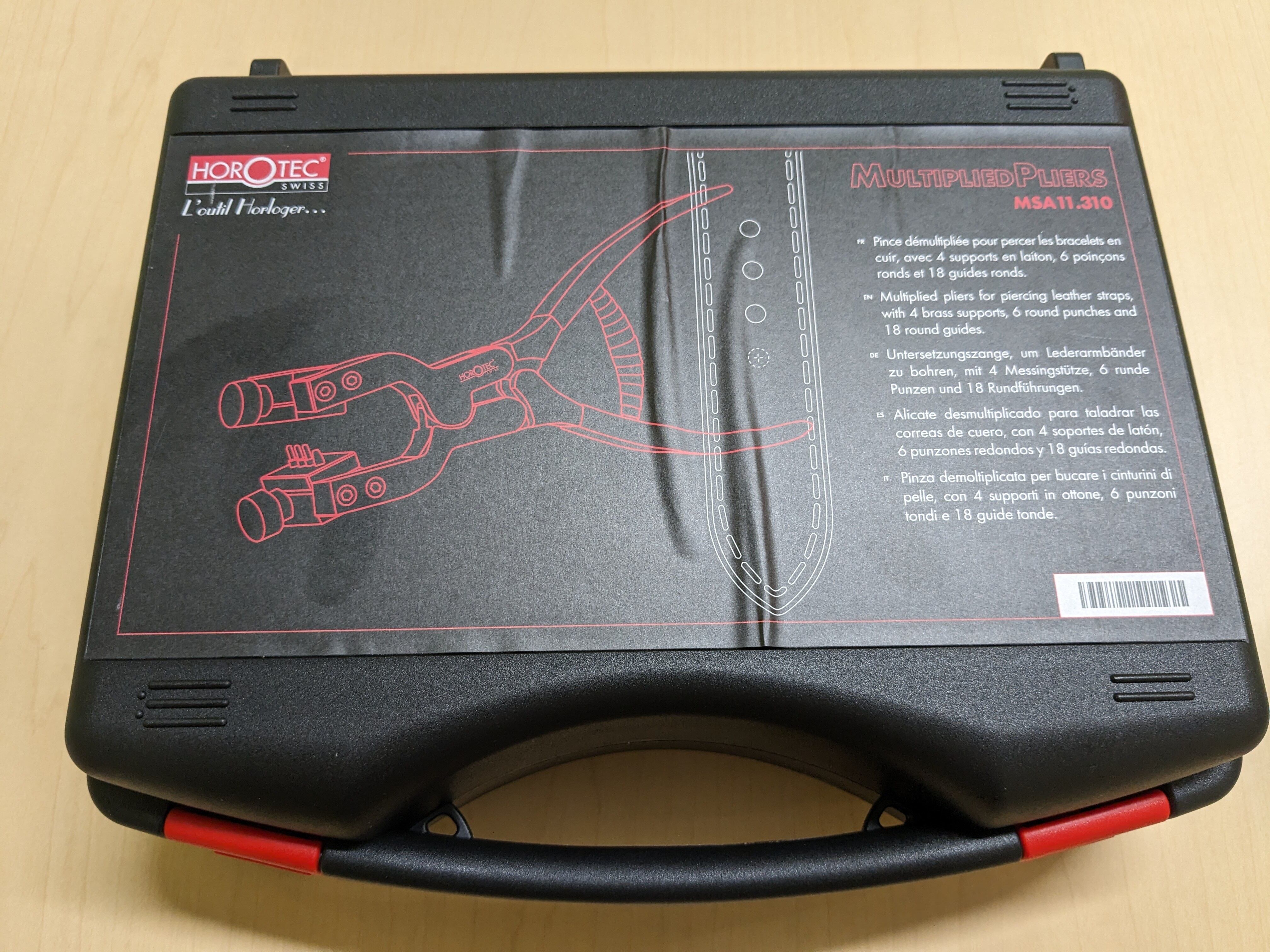 MSA11.310 革バンド穴あけ専用 高級プライヤー | 三宝 ～時計工具