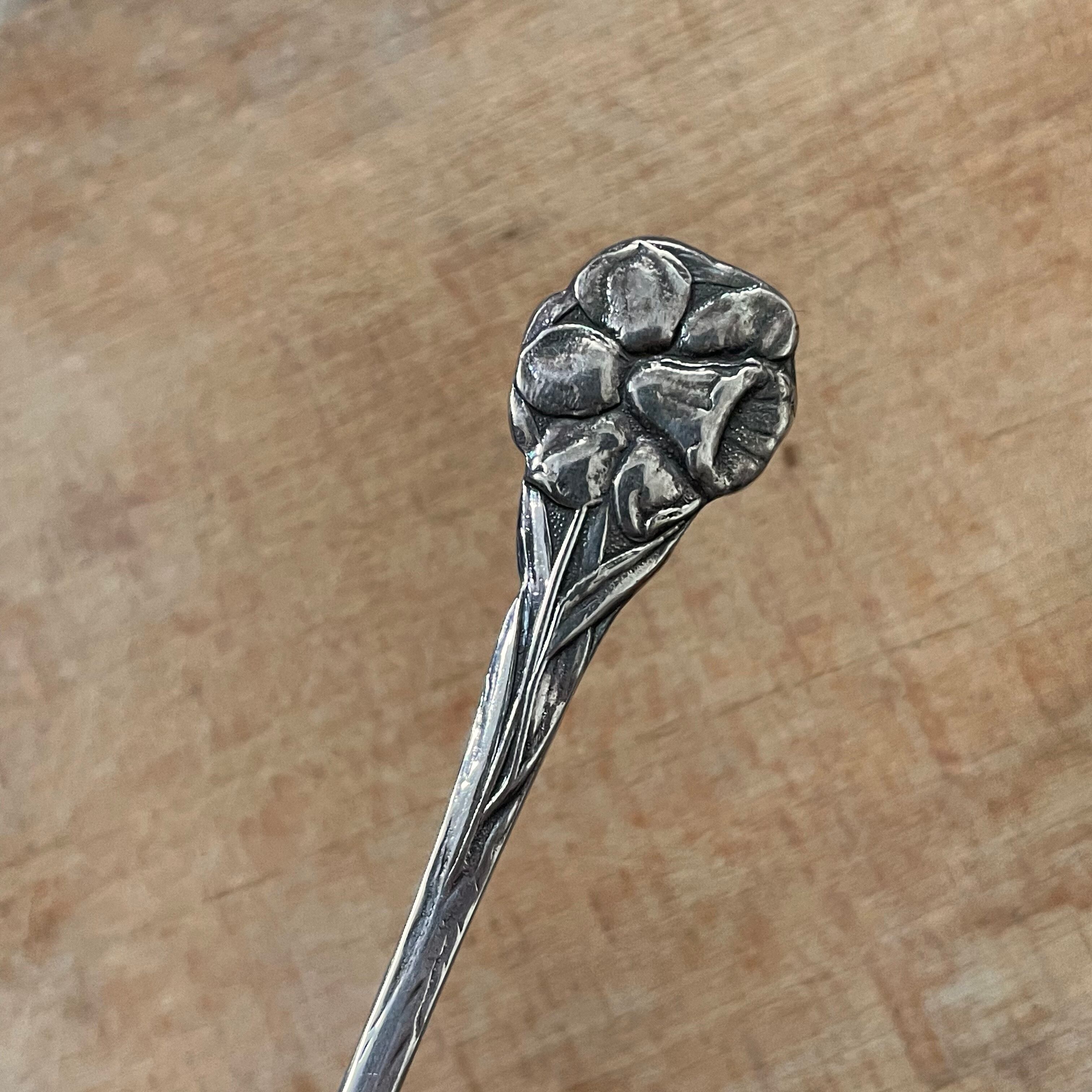 小さな花模様のフォーク10