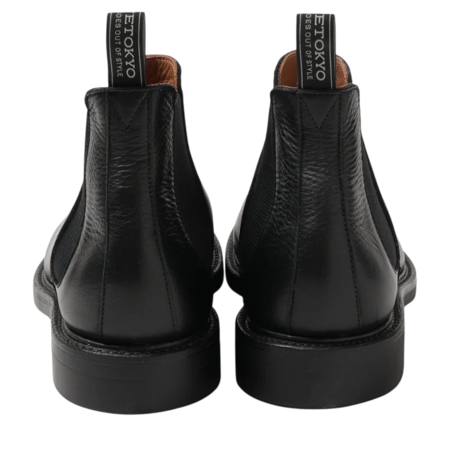 メンズ ブーツ archive ARCHIVE TOKYO / STEED SHORT CHELSEA BOOTS Black | 【FLAGS】メンズ