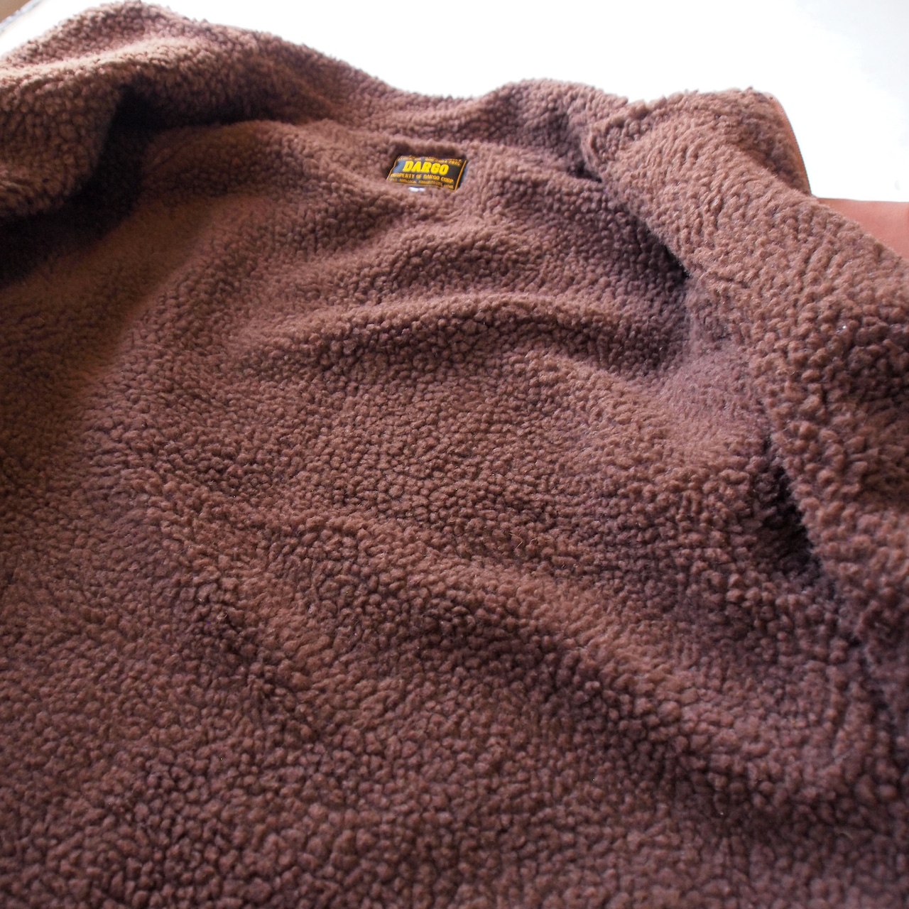 再発売【12/13(土)】【DARGO】 "NYLON & BOA" Reversible Jackets(CINNAMON BROWN)