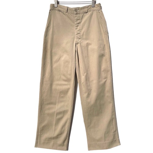 [USMARINE CORPS] Military Chino Trousers [1950s-] Vintage Chino Trousers W-29