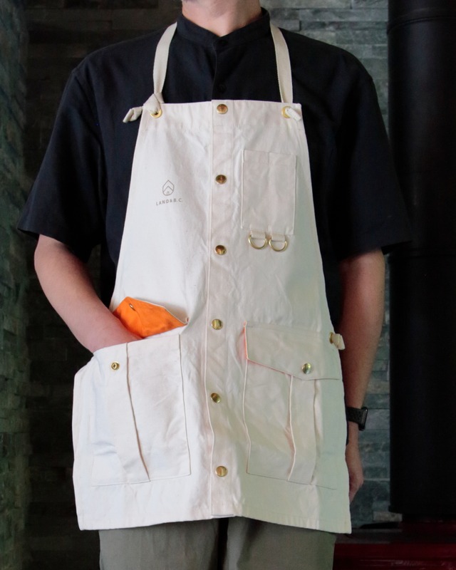 Hunt apron KI / ハントエプロン（キナリ）