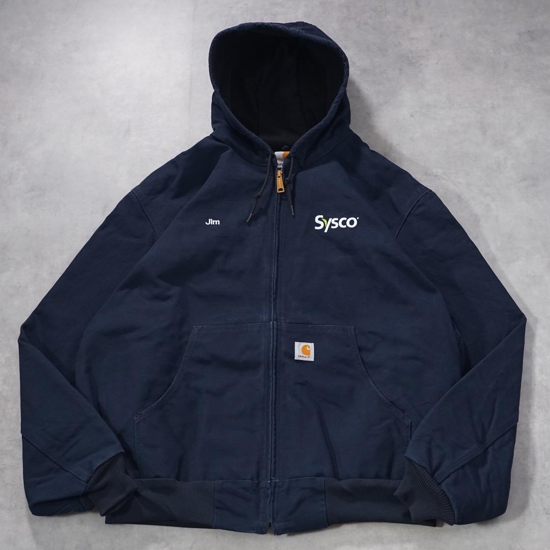 カーハート　アクティブパーカー　ネイビー　アメリカ製 カーハート アクティブパーカー ネイビー アメリカ製 USA製 carhartt