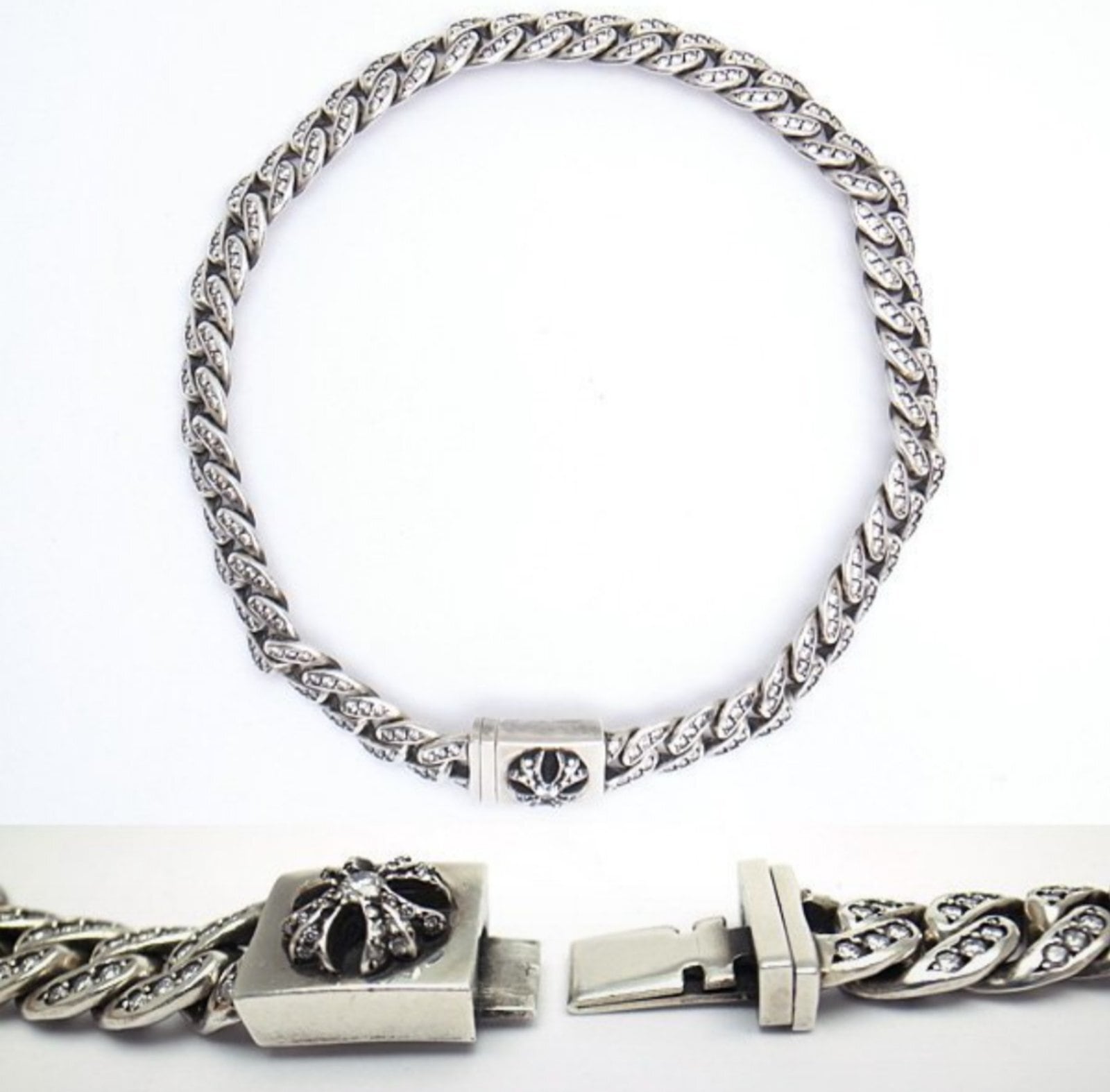 CHROME HEARTS クロムハーツ CHプラスID クラシックリンク CHROME HEARTS クロムハーツ CHプラスID クラシックリンク