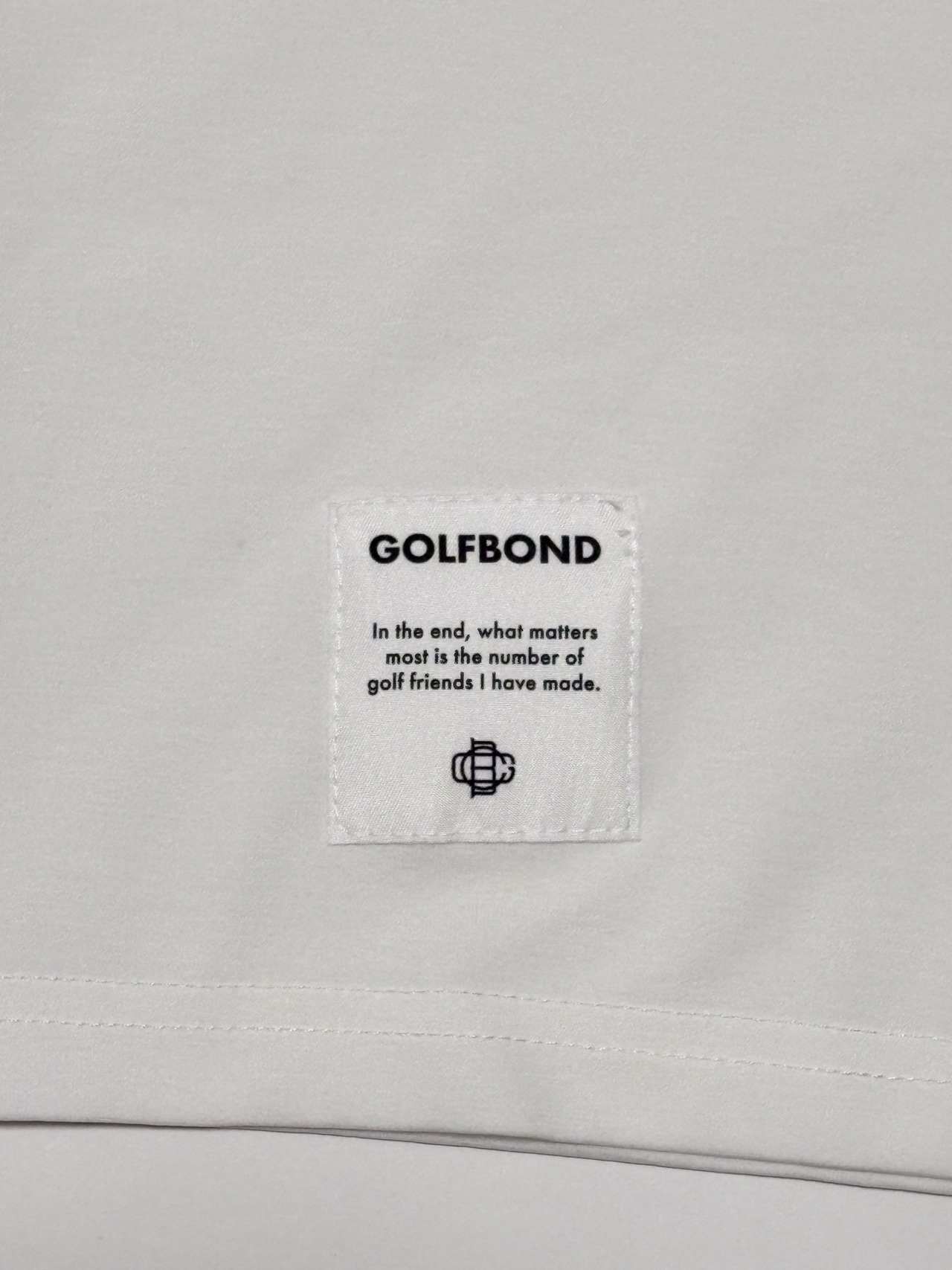GOLF BOND CLUB IN THE END UL DRA POLO WHITE