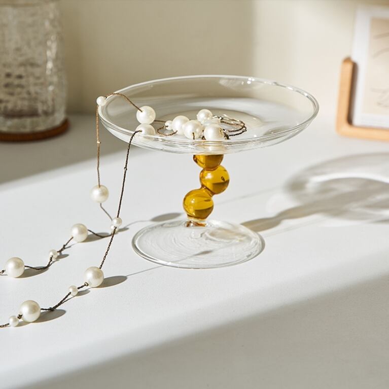 トレー クリア 透明 アクセサリー 小物 飾り トレイ | FIGARO