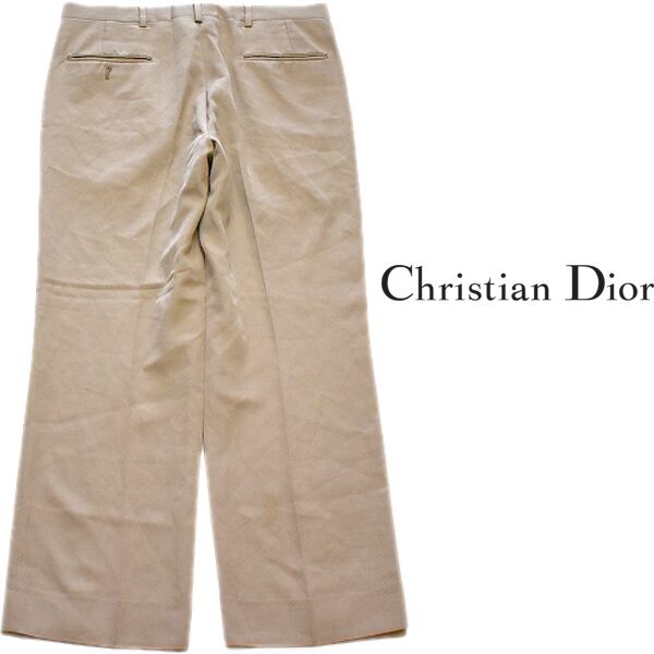 90s クリスチャンディオール パンツ スラックス メンズ  Dior モヘア