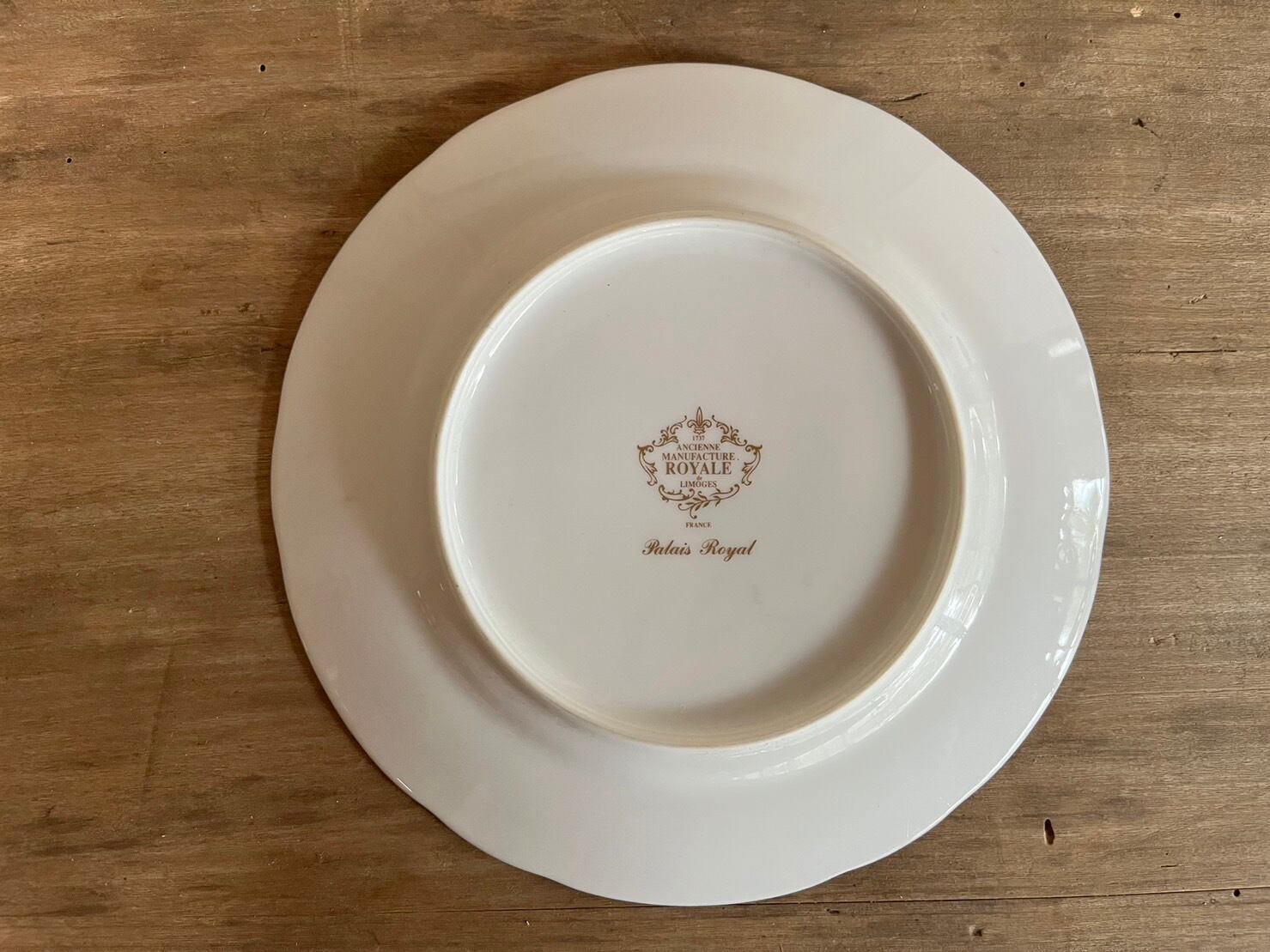 ROYAL LIMOGES plate 19.5cm＜ロワイヤルリモージュ・フランス