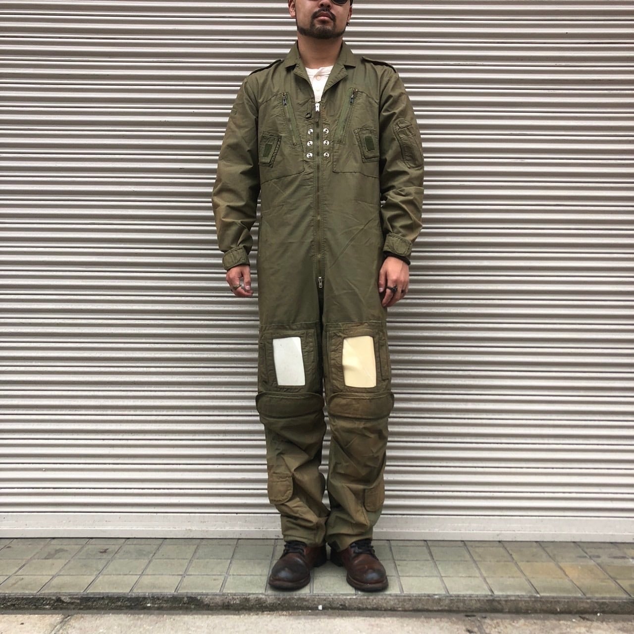 dezert ツナギ オールインワン 90s アーカイブ ミリタリー 凄まじい y2k
