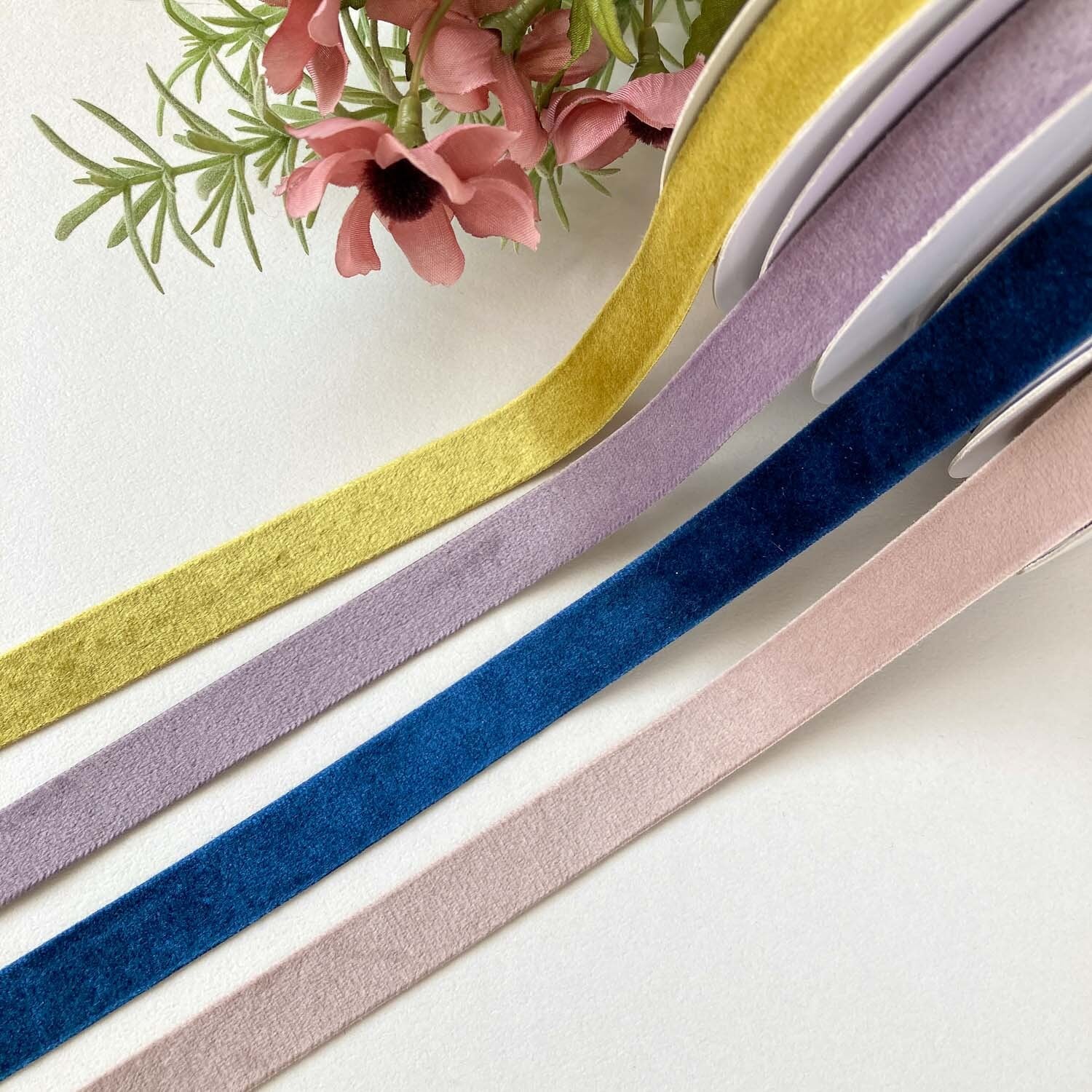 再入荷〉ベロアリボン（50cm〜） | Dua-アクセサリーパーツショップ