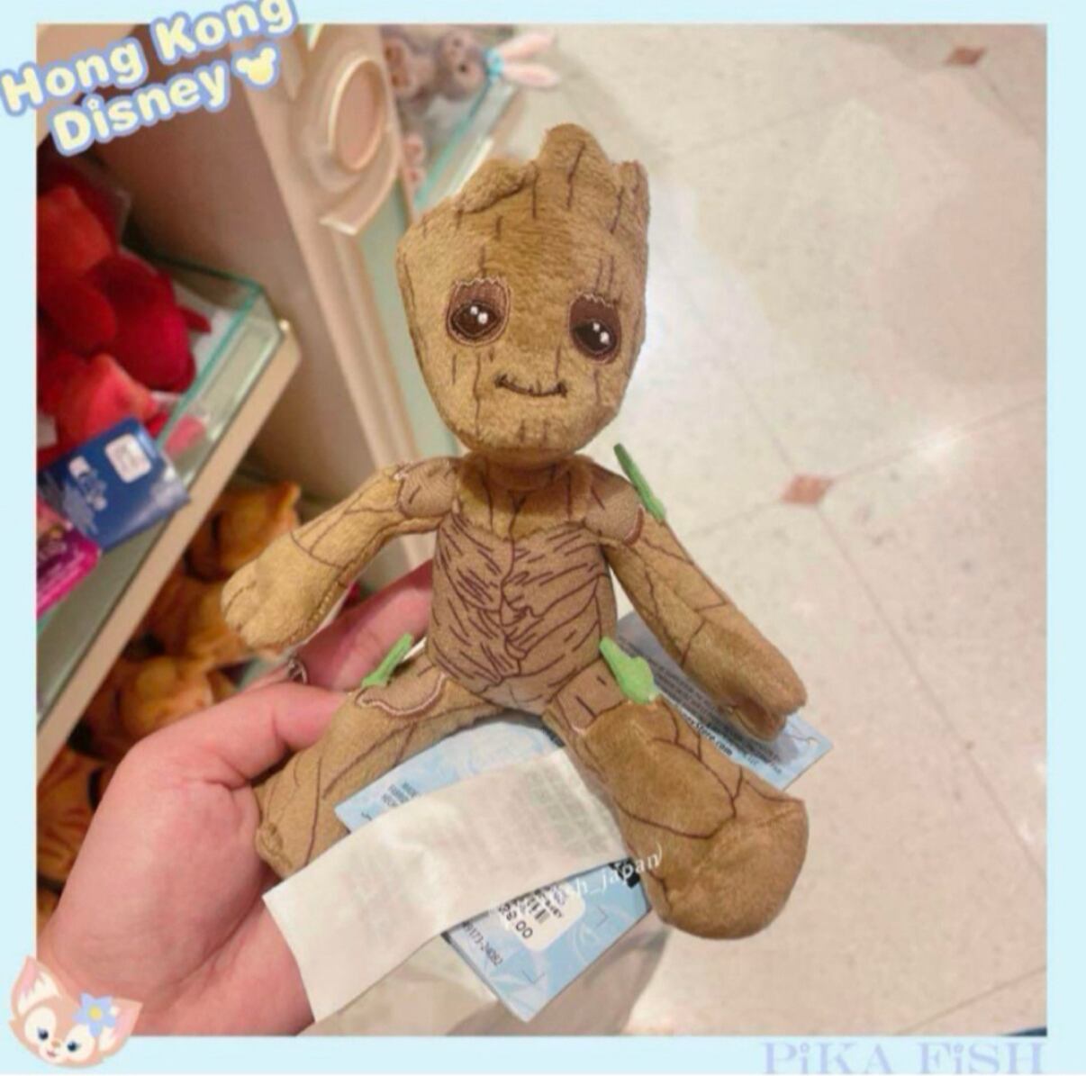 香港】グルート マーベル 肩のせぬいぐるみ 肩のり | PIKAFISH☆