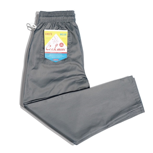 COOKMAN (クックマン) Chef Pants (シェフパンツ ) グレー 231-01847