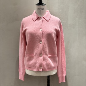 & DAUGHTER　Cora Collard Cardigan　Pale Pink
