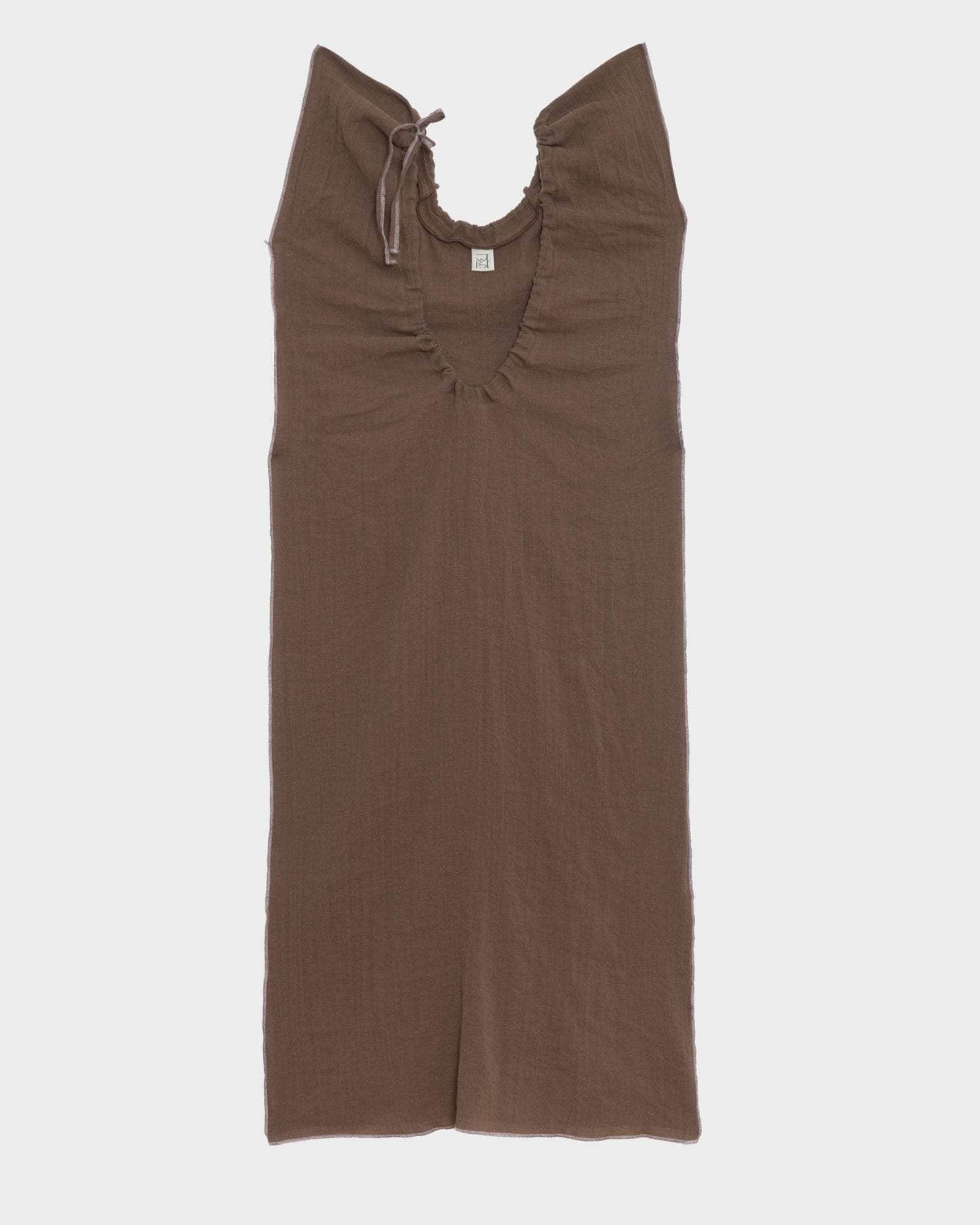 Baserange (ベースレンジ) MAX DRESS (LOAM BROWN) | H Nagano Select Shop