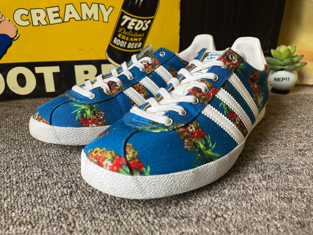 14年製 adidas × FARM GAZELLE OG WC FARM パイナップル柄 25.5cm  