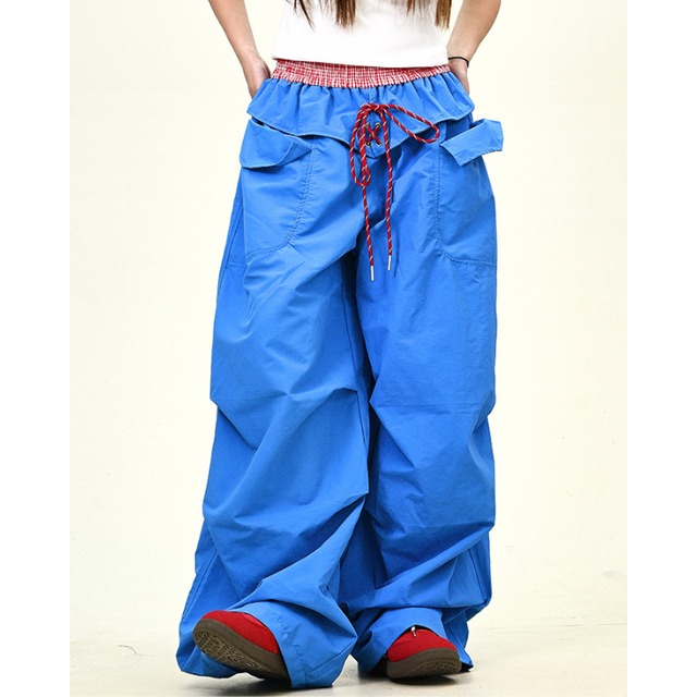 frill collar loose pants　フリルカラールーズパンツ　J1064