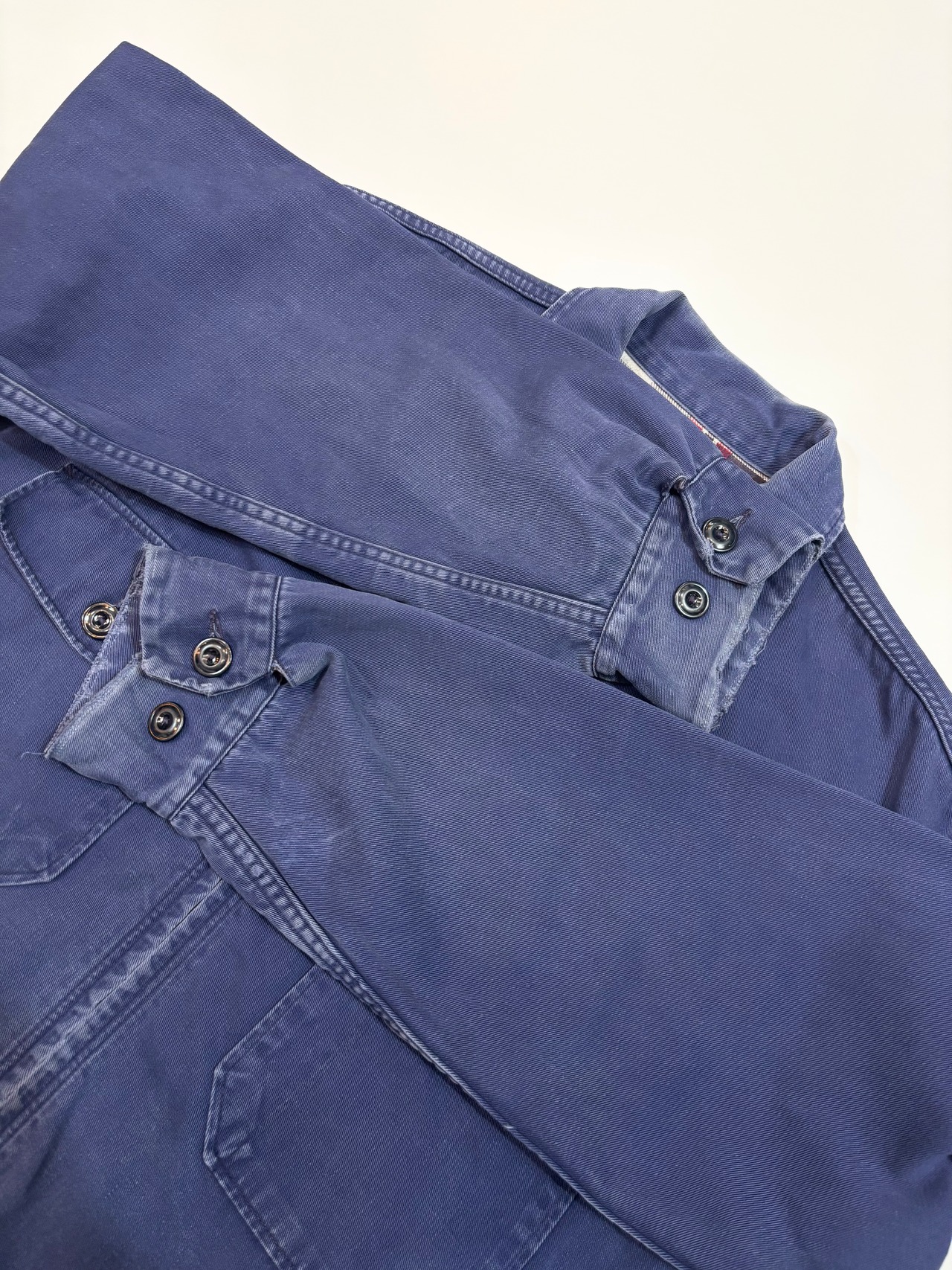 60s Unknown "Eggplant Navy" WORK JACKET Size 42