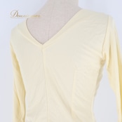 社交ダンス 衣装 チャコット Chacott トップス スカート アイボリー 無地 伸縮 ストレッチ レース パーティ 発表会 クリーム ホワイト系 イエロー系 Mサイズ おしゃれ ダンス フレア シンプル レディース