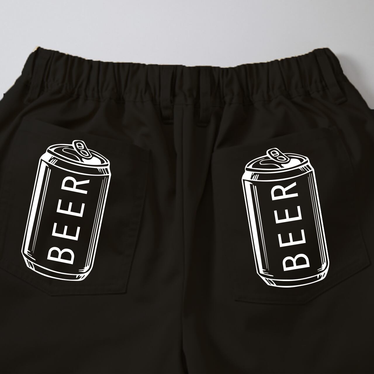 BEER シェフパンツ ブラック