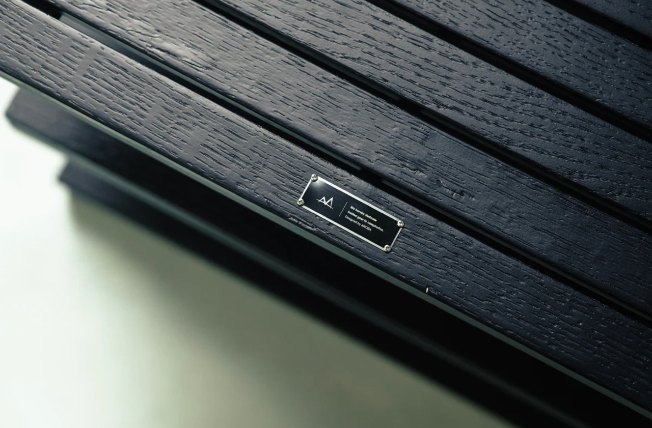 ANOBA BLACK EDITION ウッドラック2段