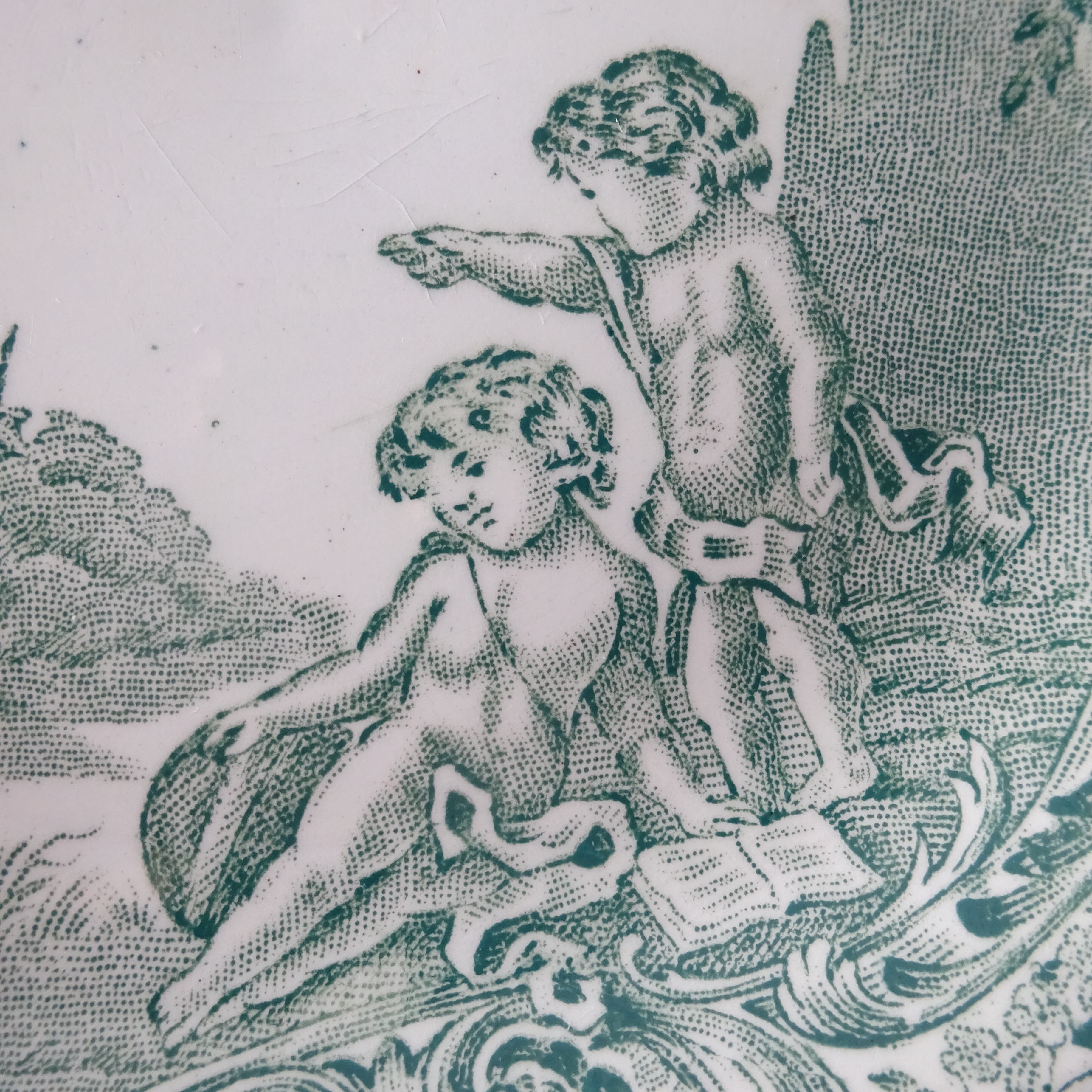 【 Épuisé 】Saint Amand modèle《TRIANON》assiette creuse (B)