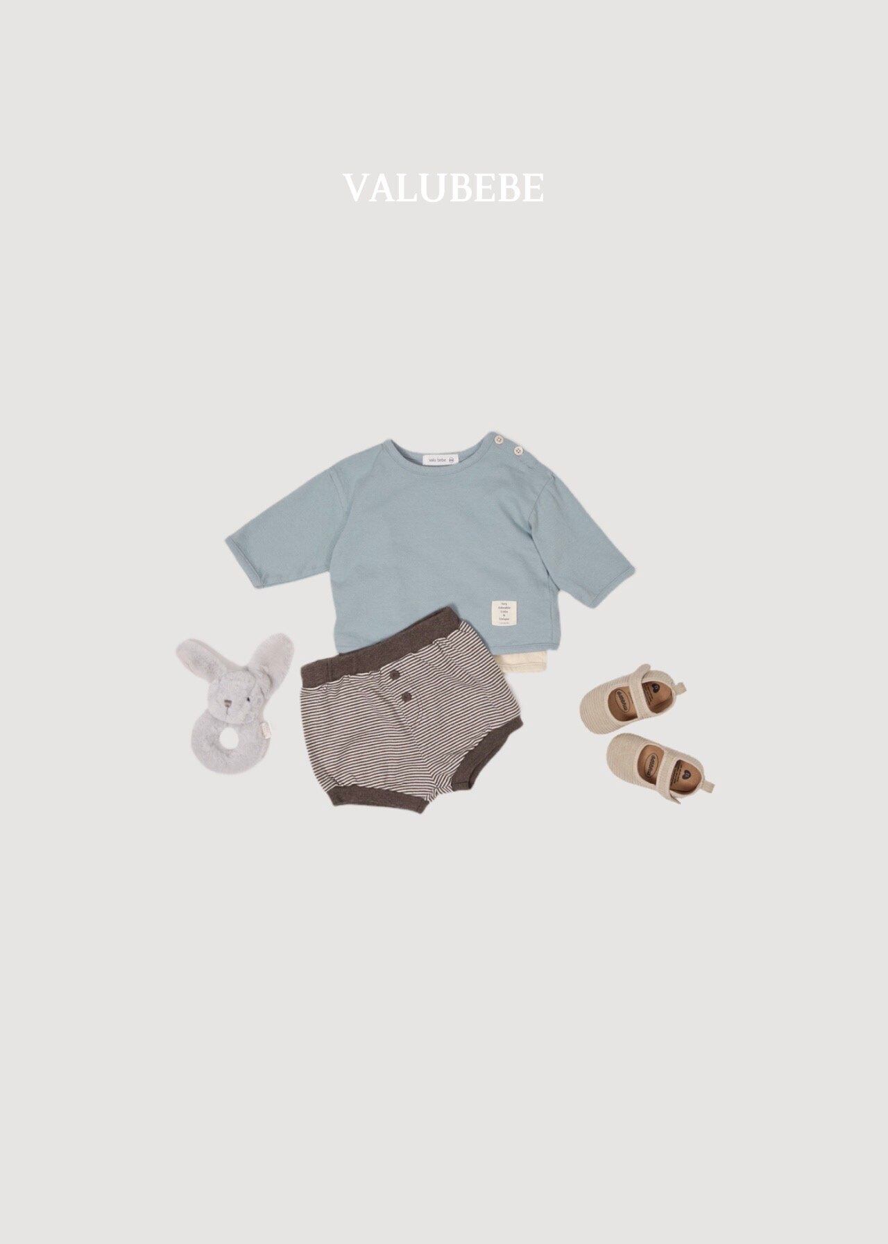 送料無料【予約】/ ボンボンボタンショートパンツ / valubebe