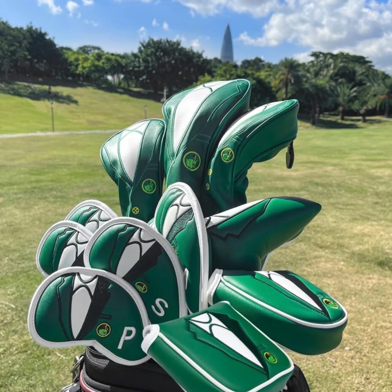 フェアウェイウッド用 ヘッドカバー グリーンジャケット | PrimeGolf