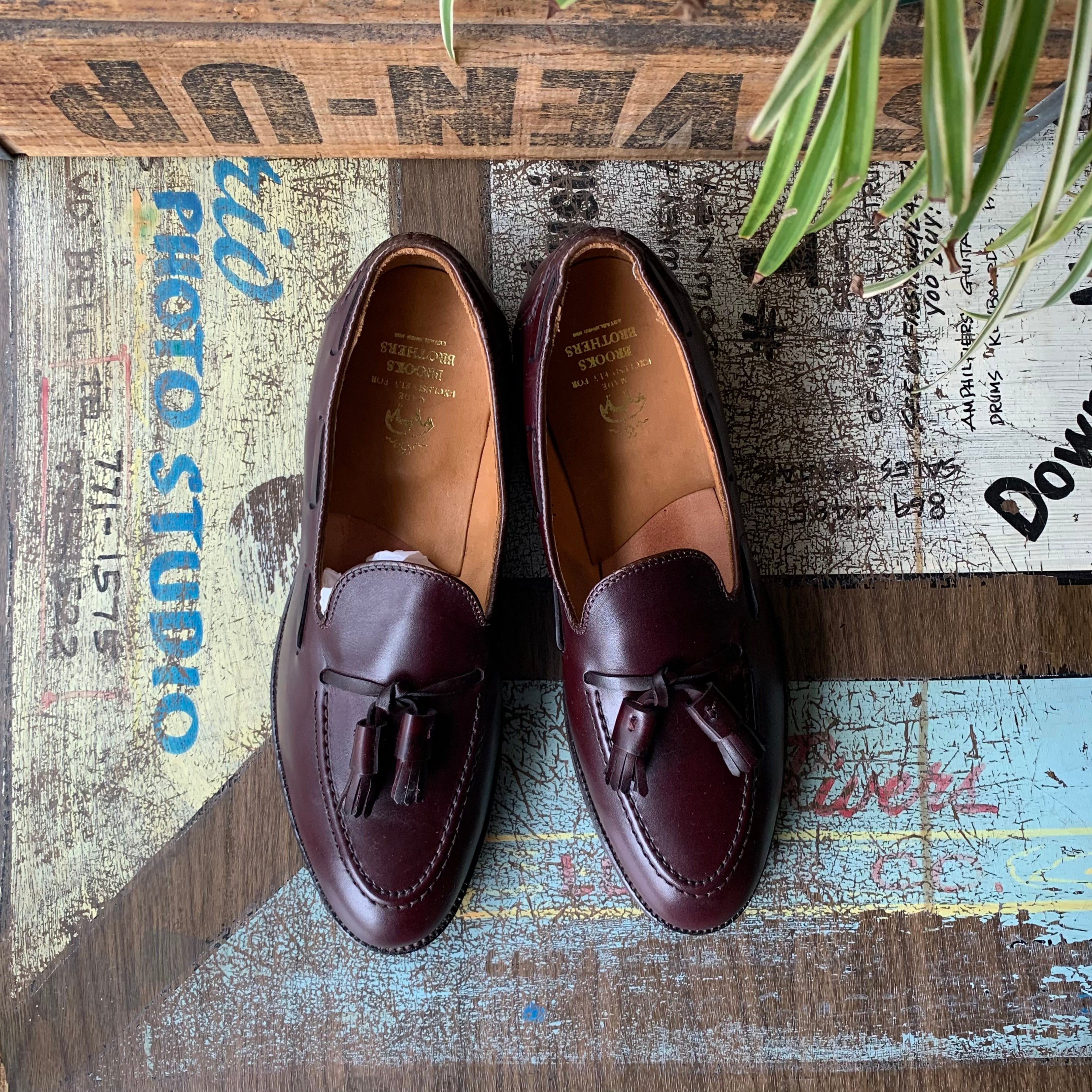 ブルックスブラザーズBrooks Brothers 革靴 ニューヨークで購入 - その他 ブルックスブラザーズBrooks Brothers 革靴 ニューヨークで購入 - その他